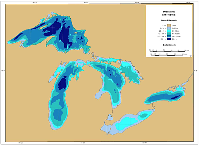 Great Lakes Bathymetry