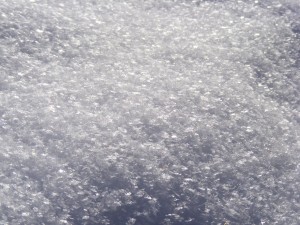 snow crystals (public domain photo)
