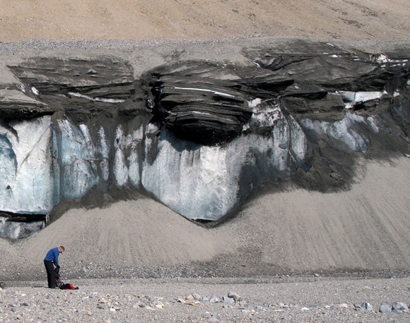 Buried Ice from Cold Dirt Blog, Joe Levy Buried Ice