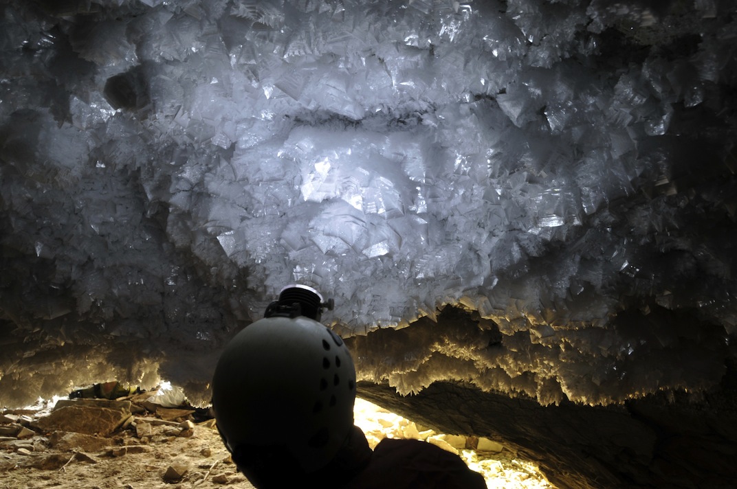 Permafrost Cave: Vladimir V Alexioglo Ice crystals
